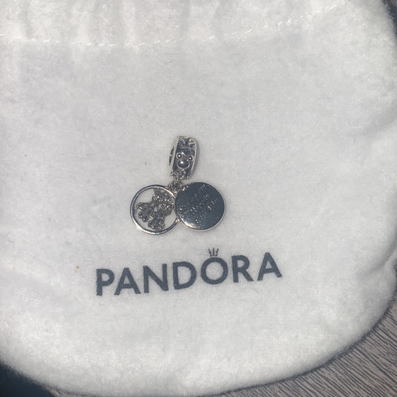 Pandora happily ever after Minnie / Mickey runaway railroad charm - Picture 2 of 3